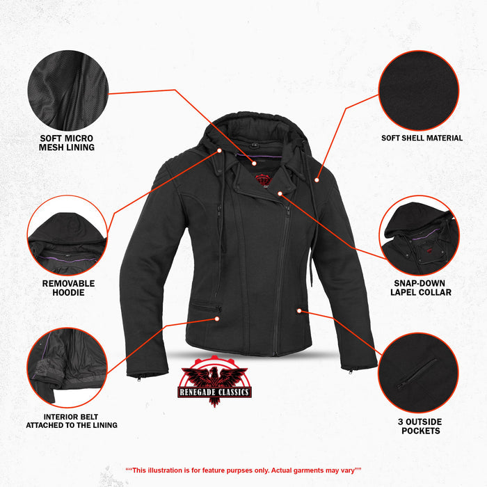 Windy Women's Textile  Motorcycle Jacket
