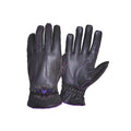 Winged Heart - Women's Leather Motorcycle Gloves