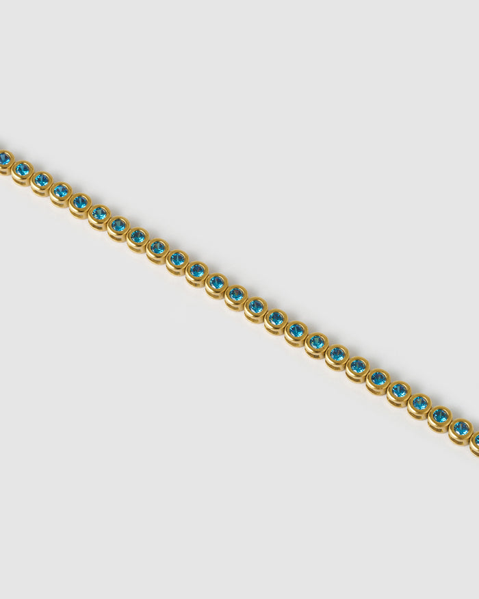 Winona Gold Bracelet - Sapphire