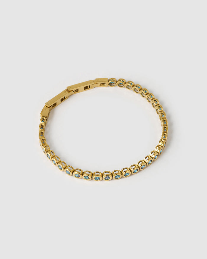 Winona Gold Bracelet - Sapphire