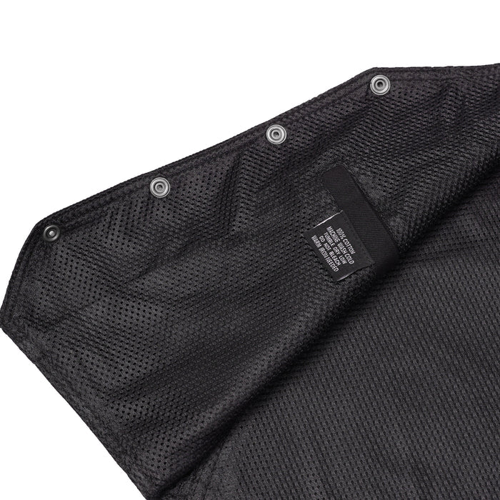 Women's 6 Pocket Denim Utility Vest - Black
