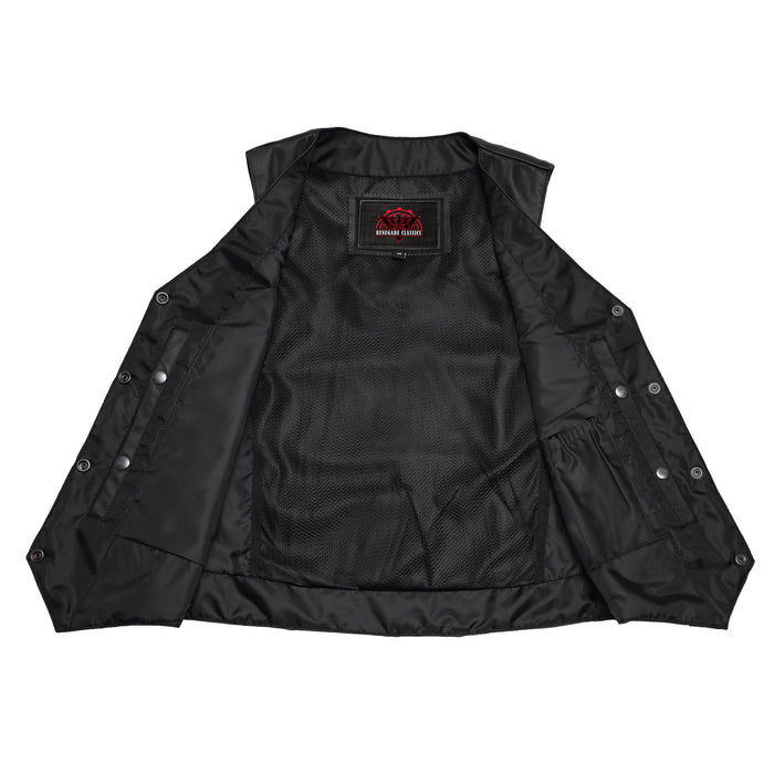 Women's Classic Plain Side Vest