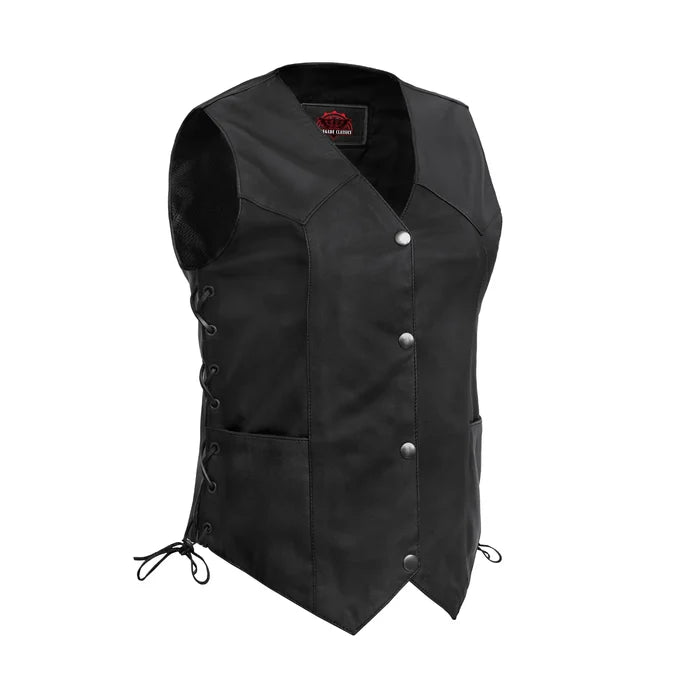 Women's Classic Side Lace Vest