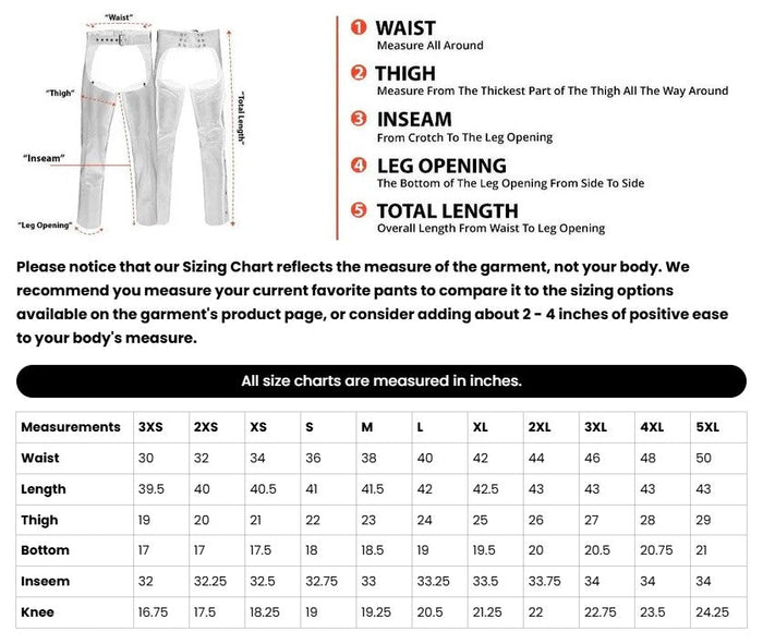 Women's Gray Stylish Lightweight Hip Set Chaps