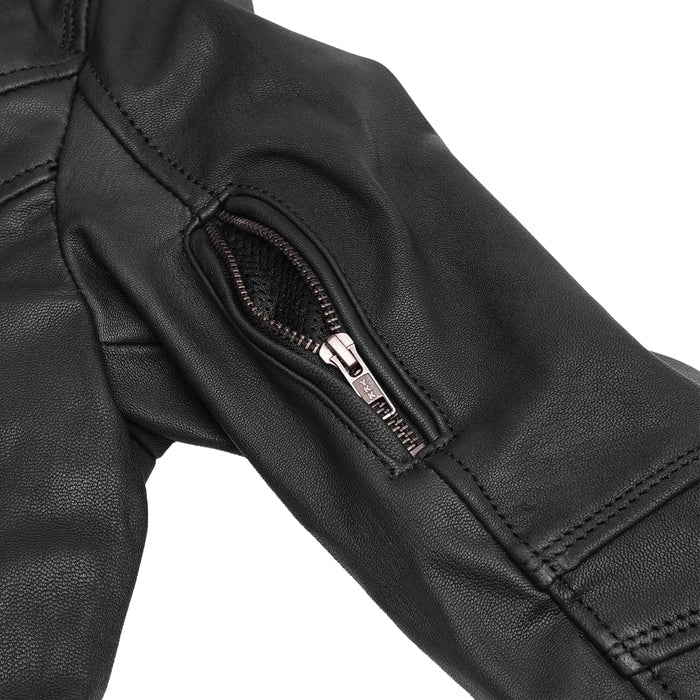 Women's Modern Longer Beltless Biker Jacket