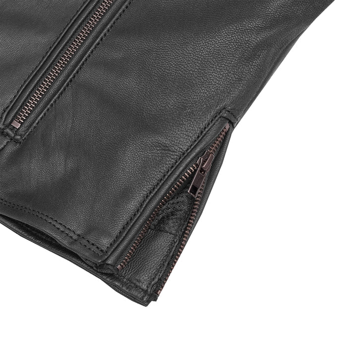 Women's Modern Longer Beltless Biker Jacket