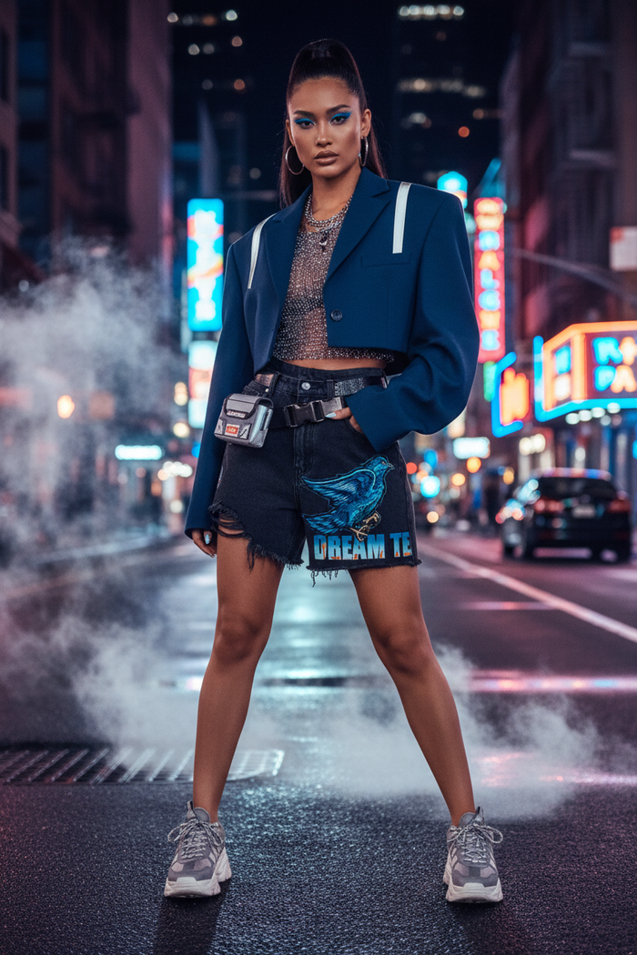 Night city neon