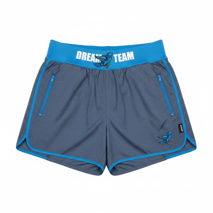 Women's Shorts with DreamTeam Logo - flat lay