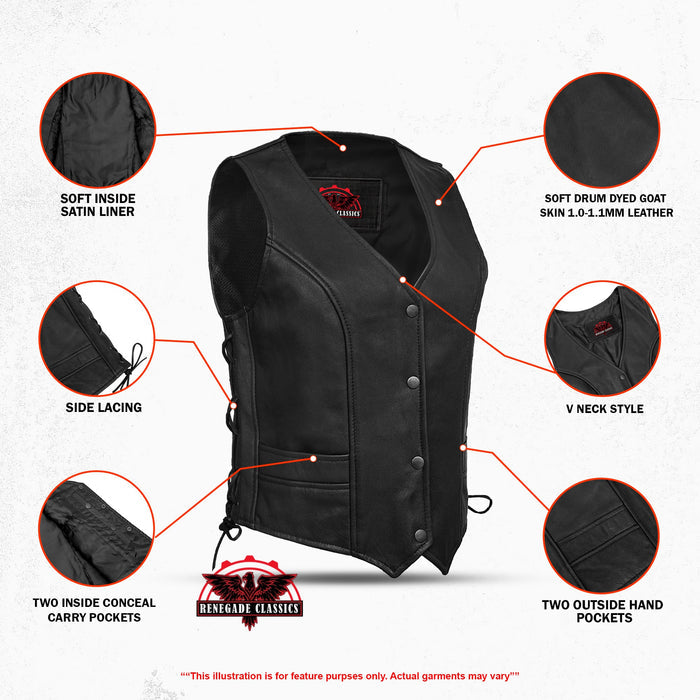 Women's Stylish Full Cut Vest