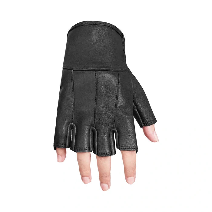 Women's Tough Deer Skin Fingerless Glove