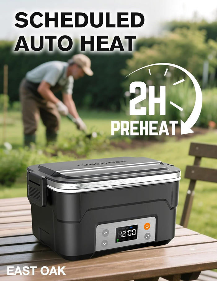 XL 6.3-Cup Cordless Electric Lunch Box for Adults