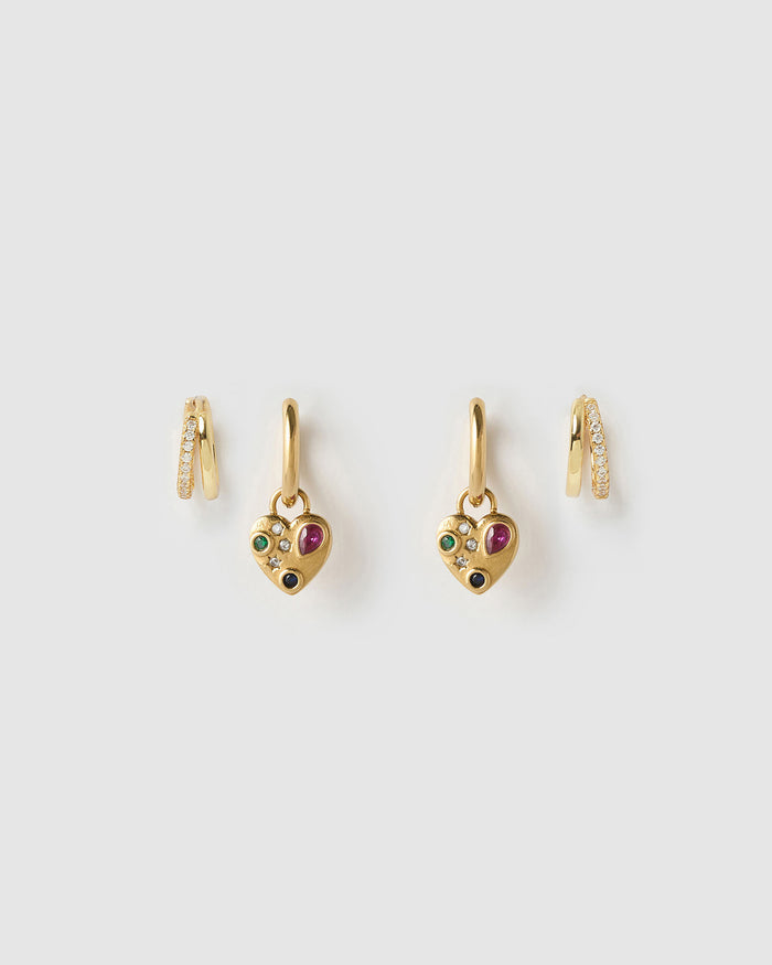 XOXO Earring Stack