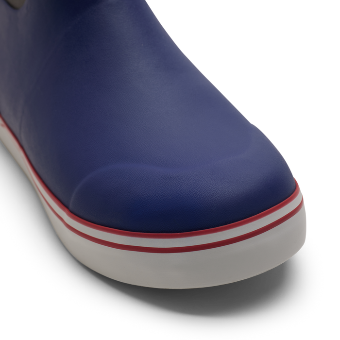 Youth Scout Deck Boot in Red / White / Blue, product #red_/_white_/_blue