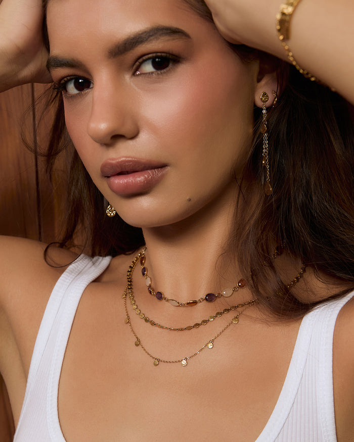 Zahara Gold Necklace