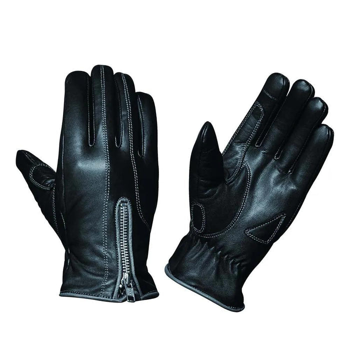 ZipEdge - Women's Leather Motorcycle Gloves